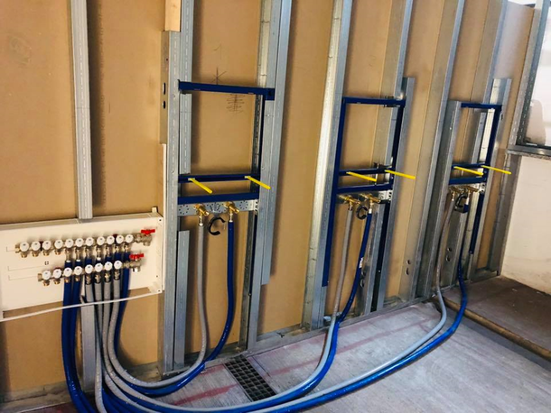 Impianto idraulico industriale