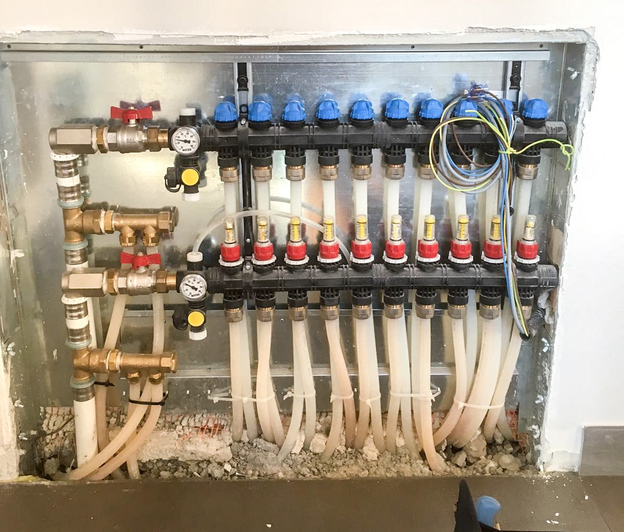 Impianto idraulico industriale