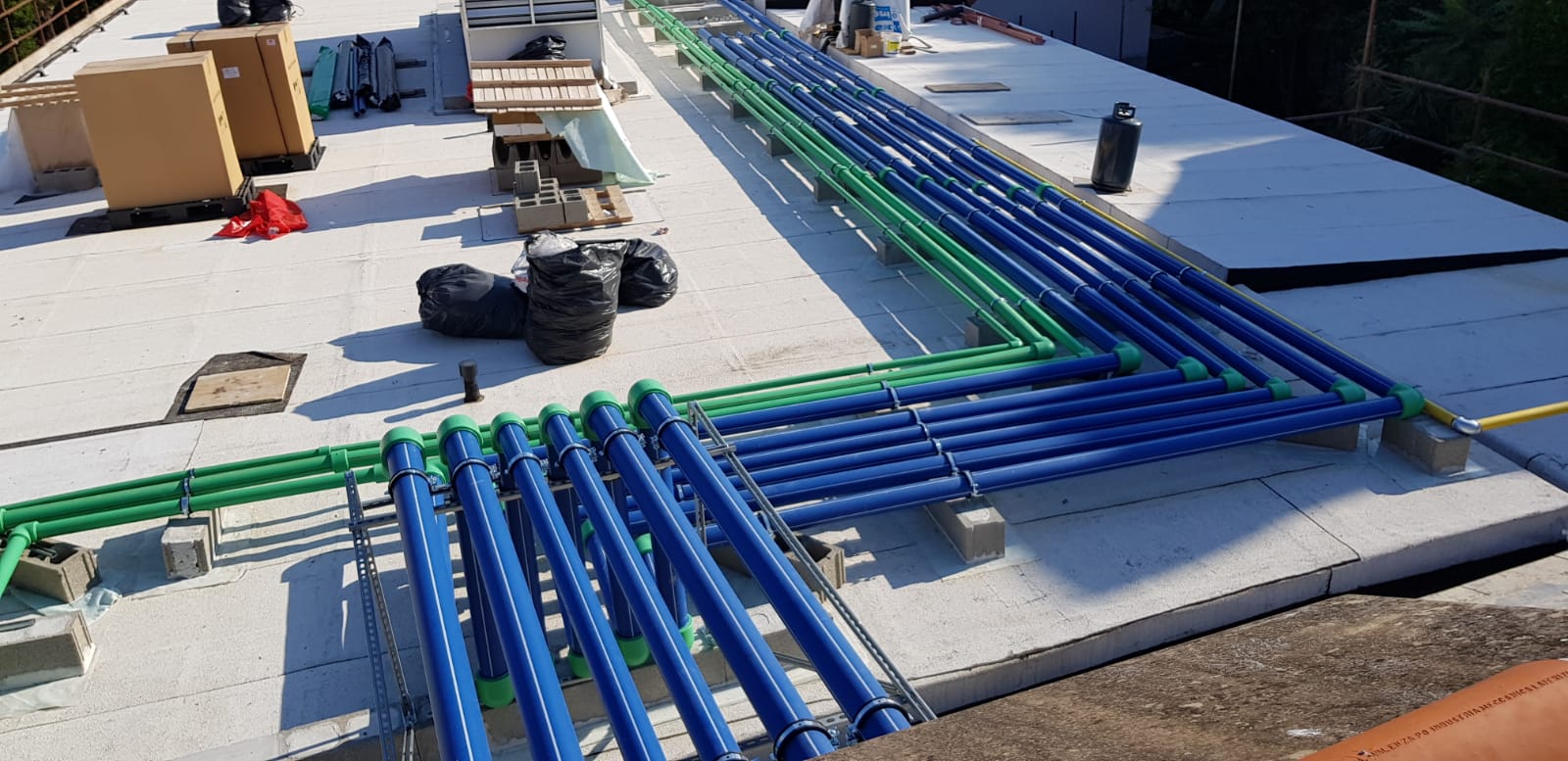 Quadri elettrici e canalizzazioni